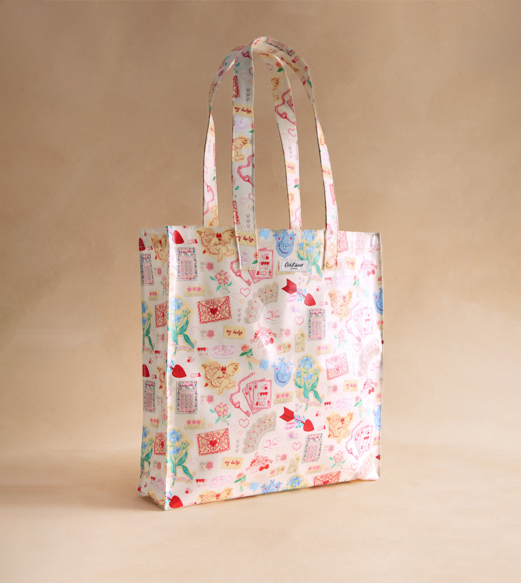 Printed Large Book Tote Bag