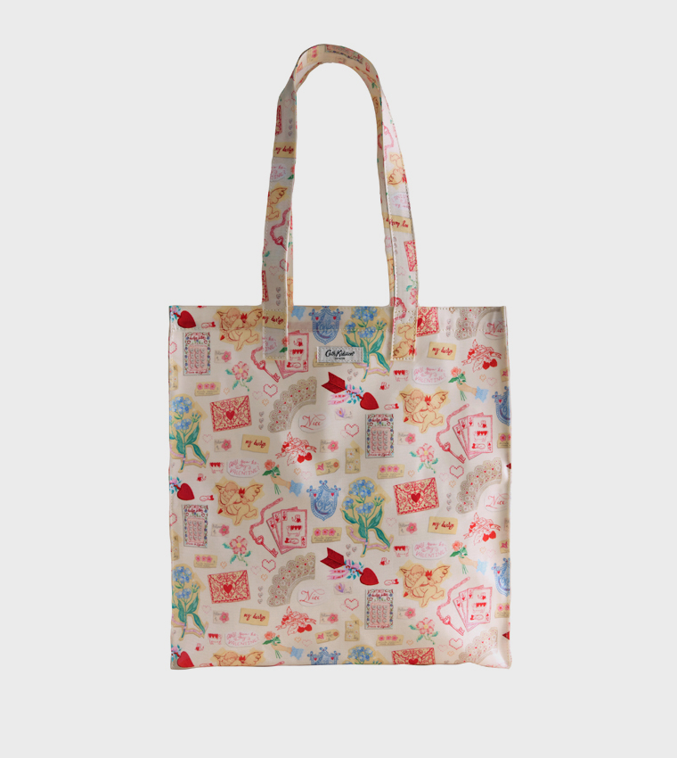 Printed Large Book Tote Bag