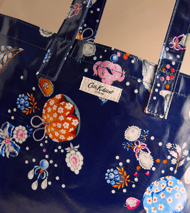 Printed Large Book Tote Bag