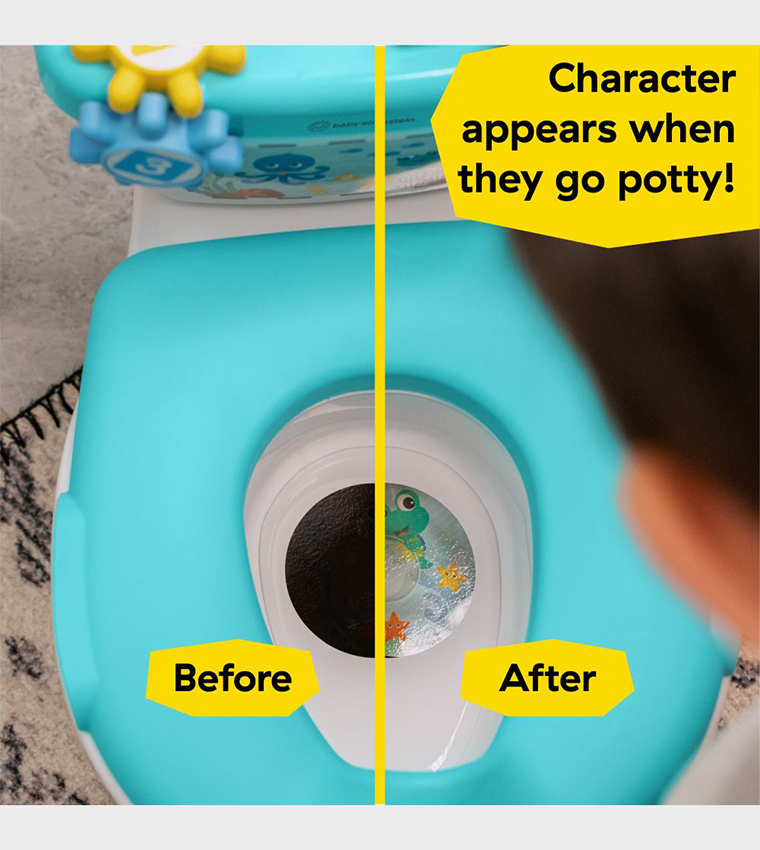 2-in-1 Potty Training System with Real Flushing Sounds (18-60 Months)