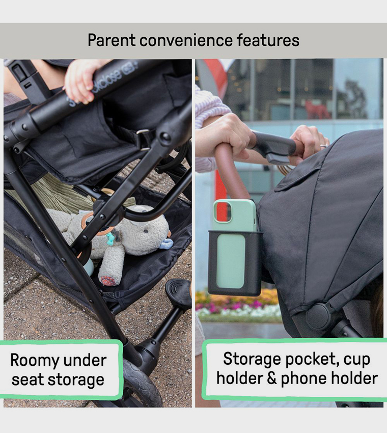 3Dquickclose CS+ Lightweight Compact One-Hand Fold Stroller (6-24 Months)