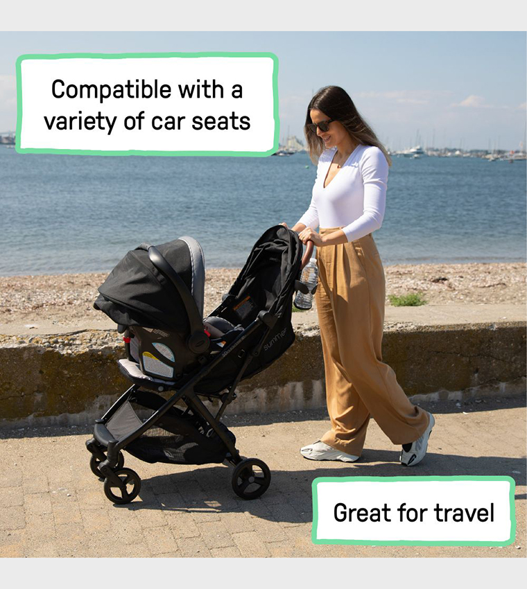 3Dquickclose CS+ Lightweight Compact One-Hand Fold Stroller (6-24 Months)