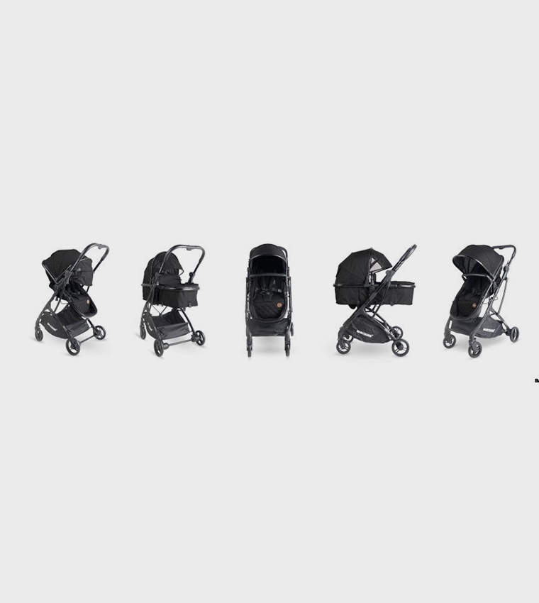 PRONTO R+ 2-in-1 Reversible Cot Stroller with 5-Point Harness