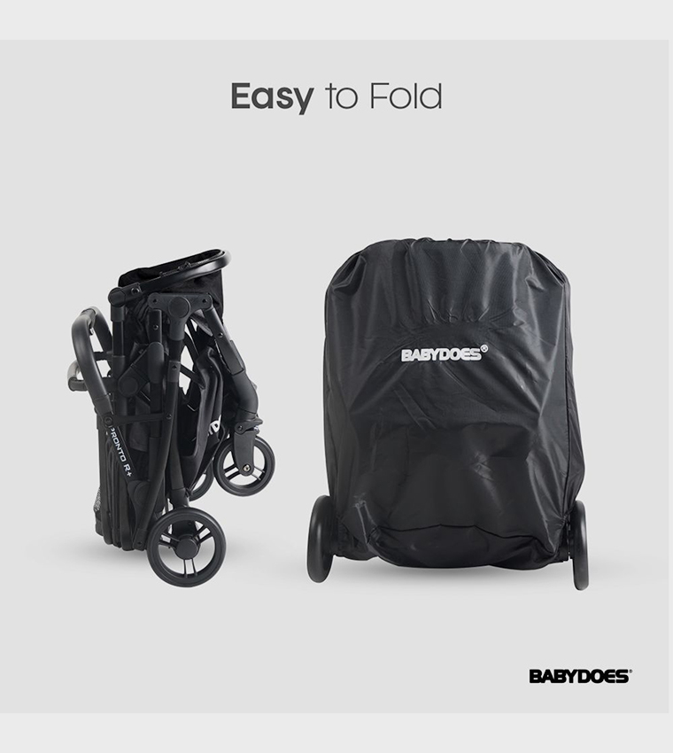 PRONTO R+ 2-in-1 Reversible Cot Stroller with 5-Point Harness