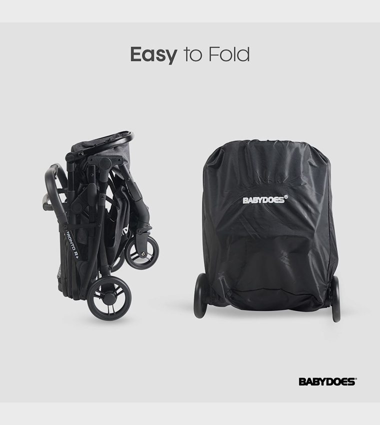 PRONTO R+ 2-in-1 Reversible Cot Stroller with 5-Point Harness