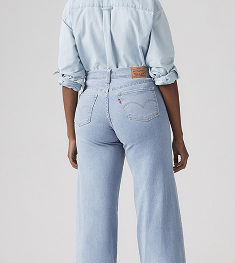 318 Shaping Wide Leg Jeans