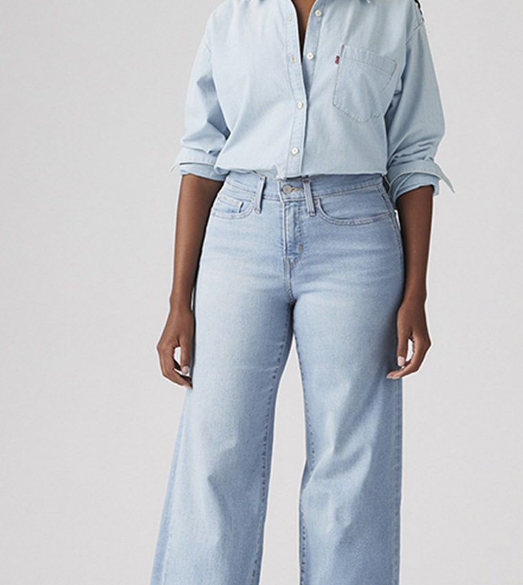 318 Shaping Wide Leg Jeans