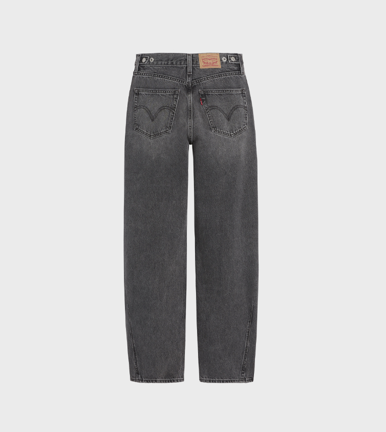 Cinch Washed High Waist Barrel Fit Jeans