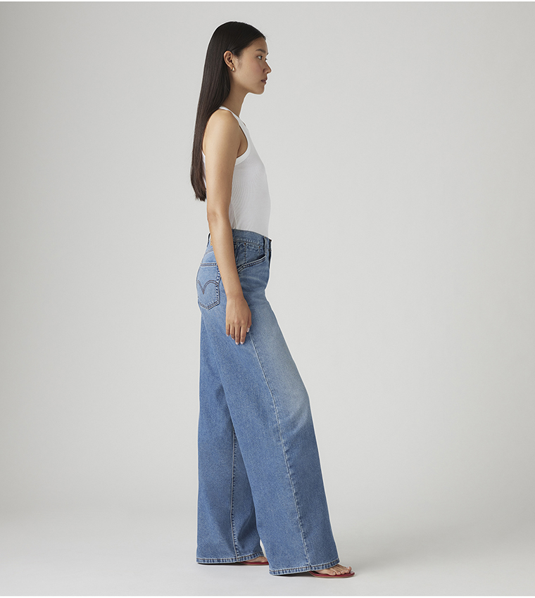 94 Faded Wide Leg Jeans