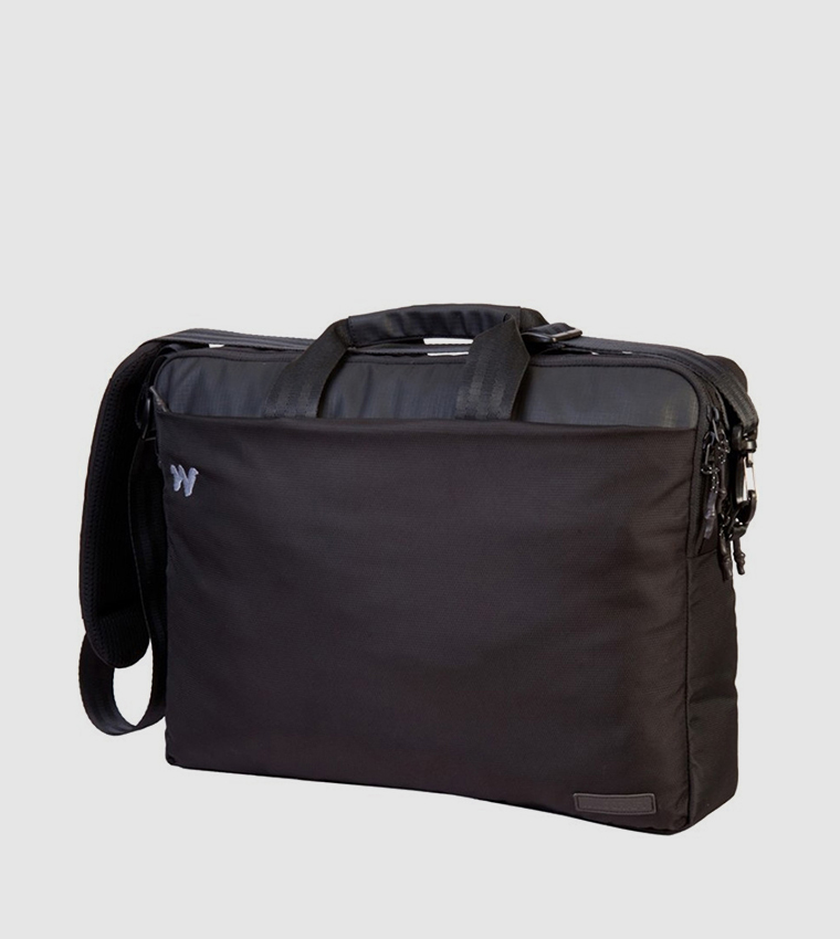 PINNACLE Logo Detail Laptop Bag