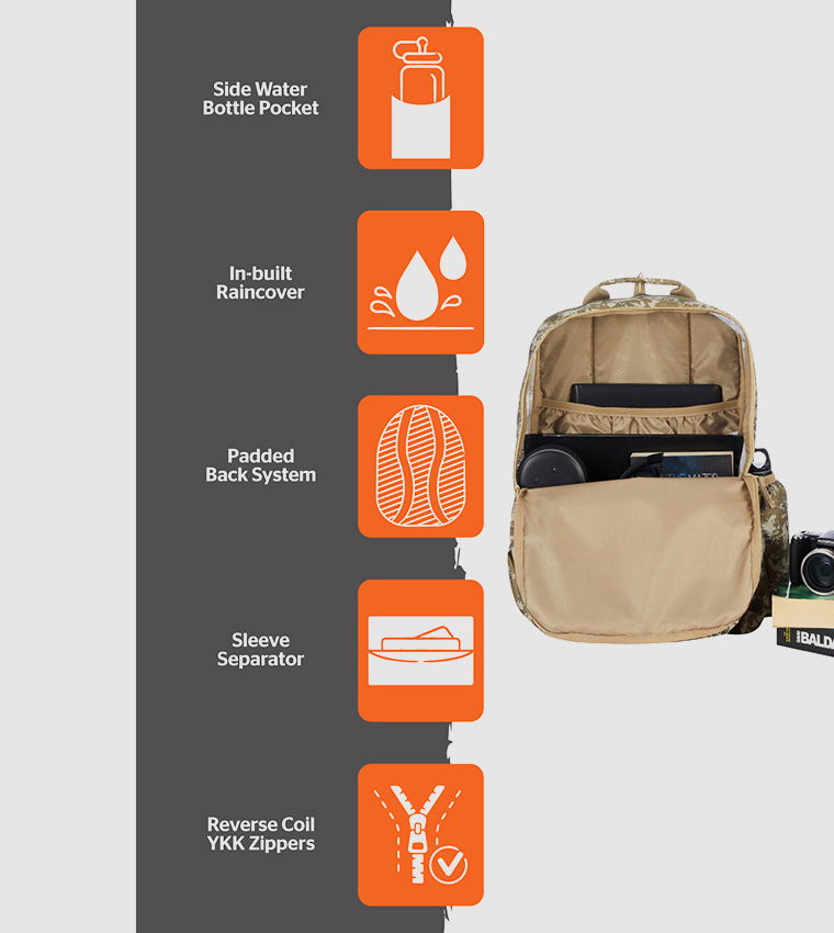 Evo 42 Printed Laptop Backpack