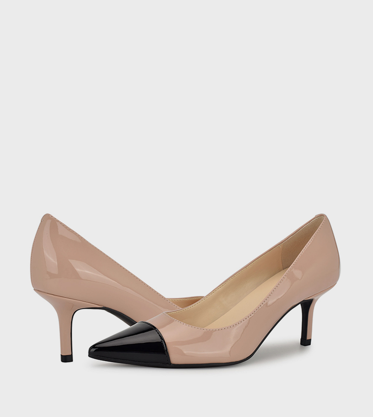 Aimza Pointed Toe Cap Top Pumps