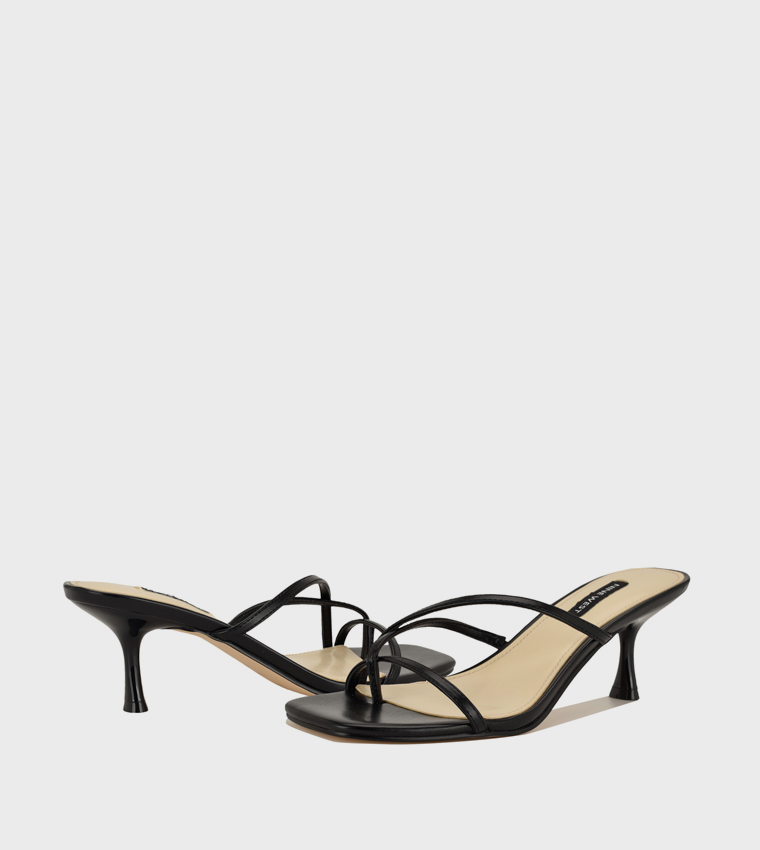 ANIREY Square Toe Heeled Sandals