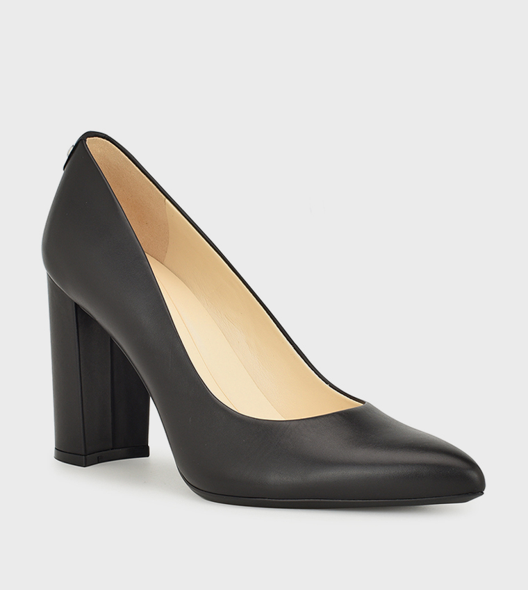 ASTORIA Solid Pointed Toe Pumps
