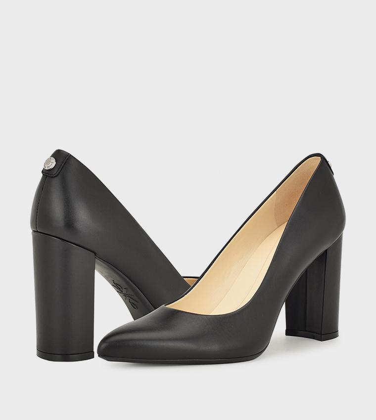 ASTORIA Solid Pointed Toe Pumps
