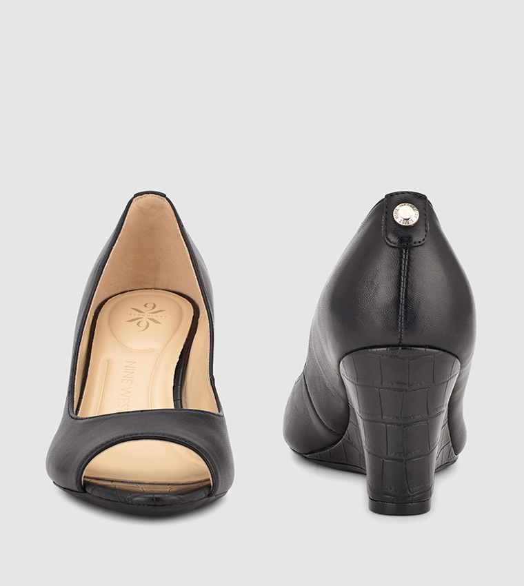 Nine West  Wedges - Black Pumps