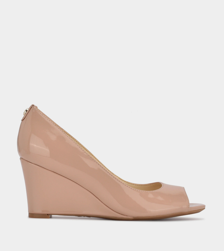 CAPE Peep Toe Wedge Sandals