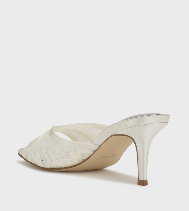 DAINTY Laced Heeled Sandals