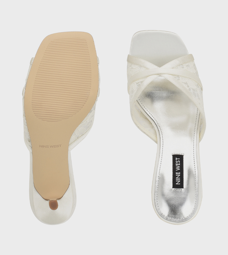 DAINTY Laced Heeled Sandals