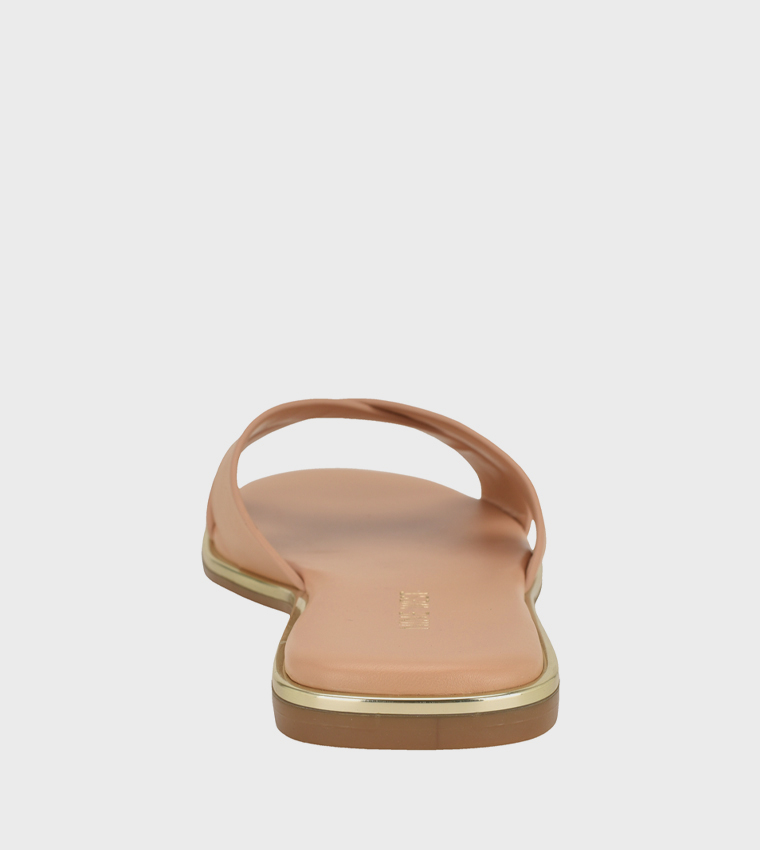 EDENY3 Open Toe Flat Sandals