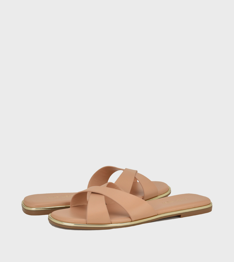 EDENY3 Open Toe Flat Sandals