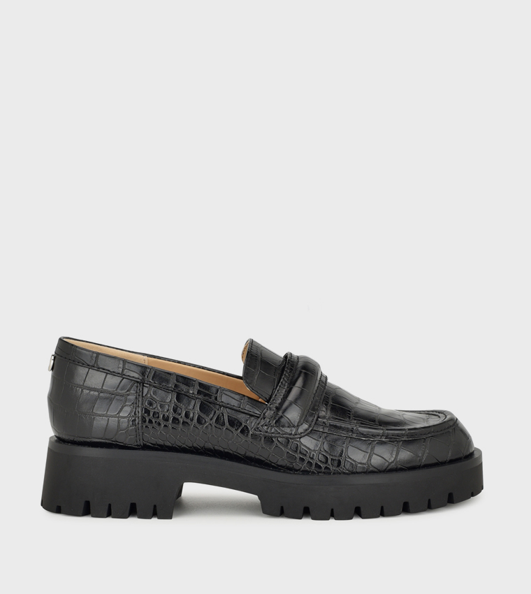 GURY Textured Slip-On Loafers