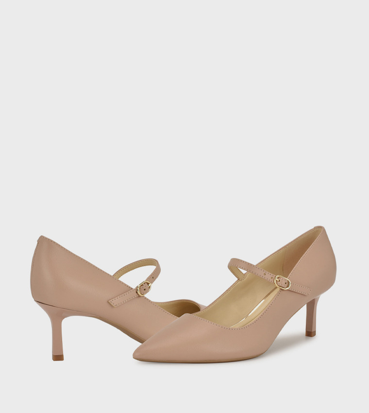 HADEY Matte Mary Jane Pumps