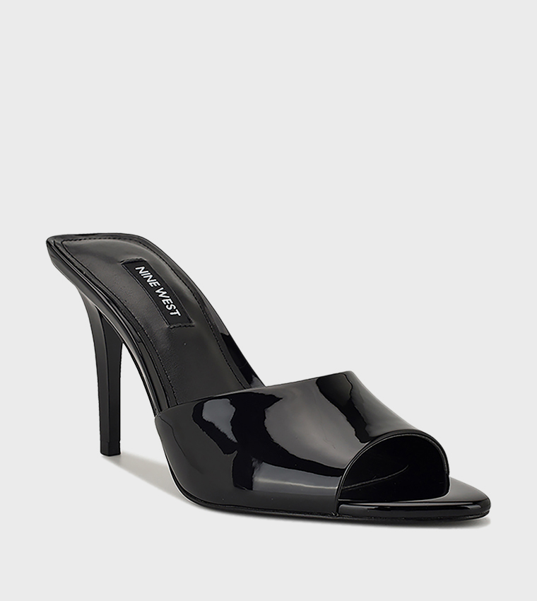 HATHER Glossy Heeled Sandals
