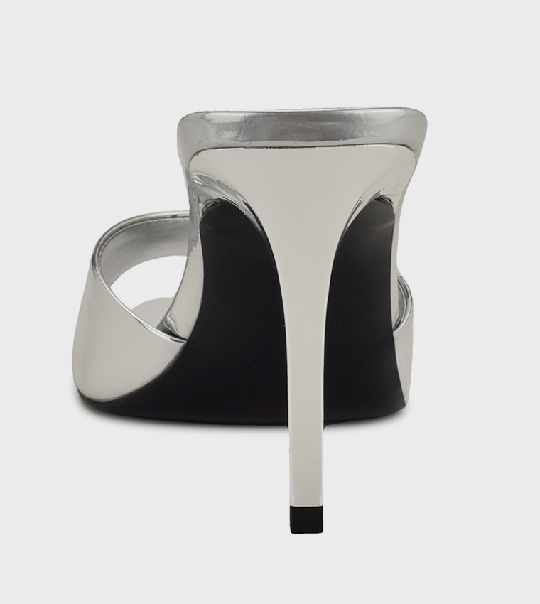 HATHER Metallic Heeled Sandals
