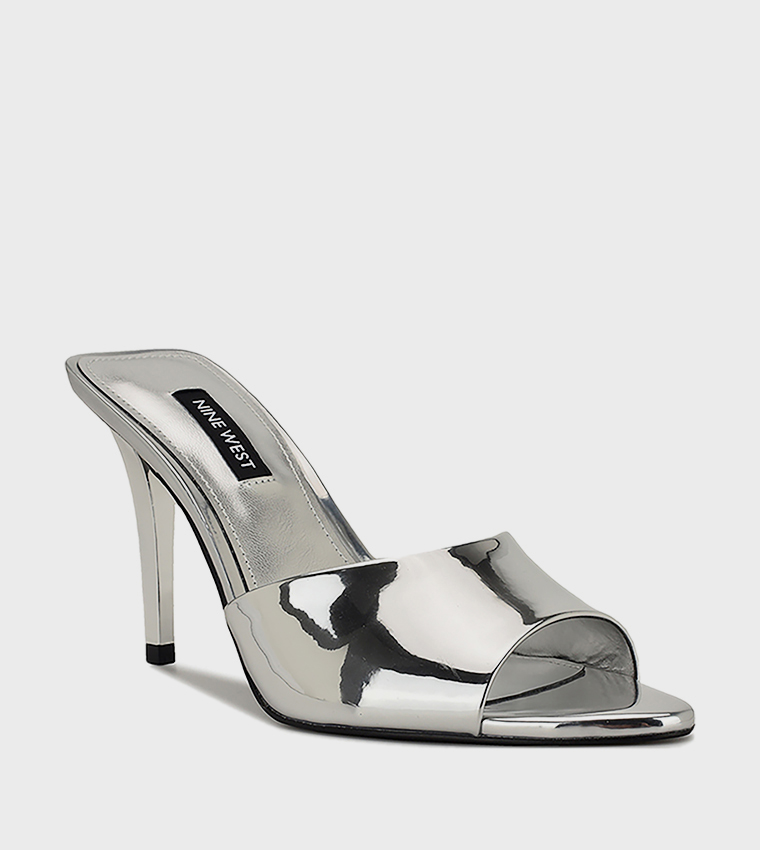 HATHER Metallic Heeled Sandals