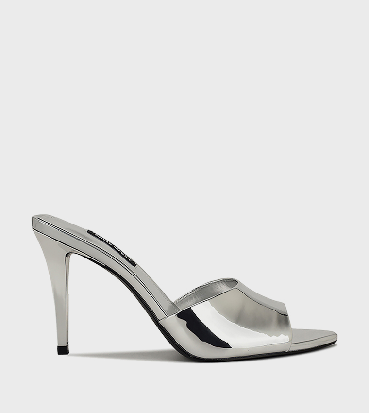 HATHER Metallic Heeled Sandals