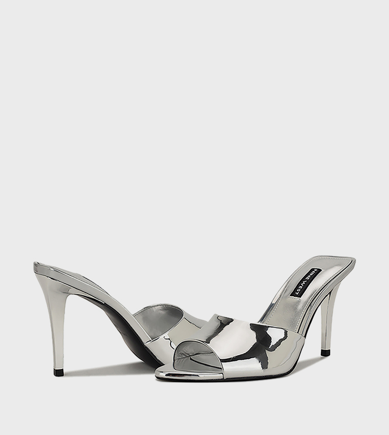 HATHER Metallic Heeled Sandals