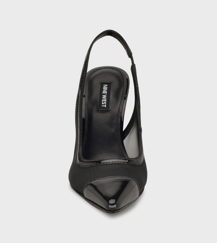 حذاء شبكي بحزام خلفي 