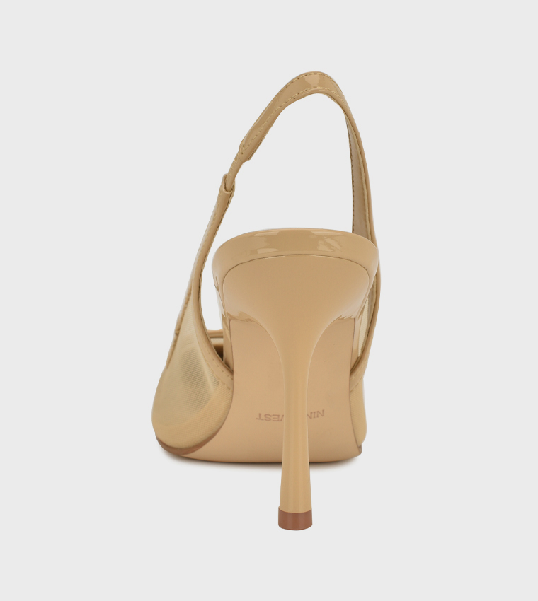 حذاء شبكي بحزام خلفي 