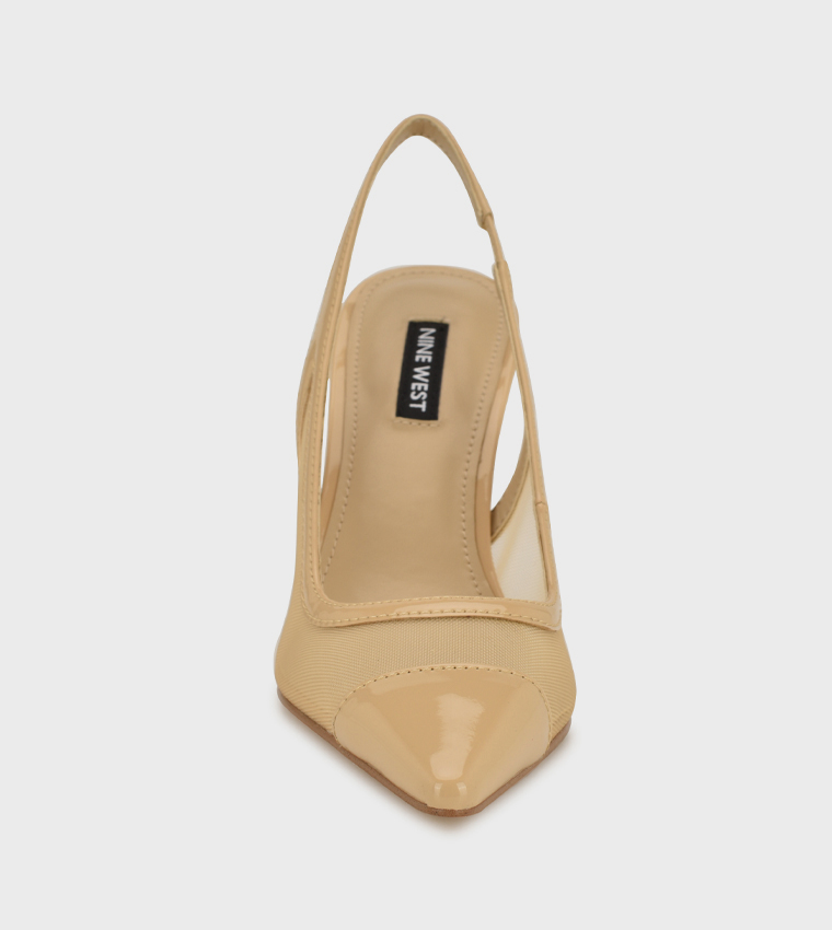 حذاء شبكي بحزام خلفي 