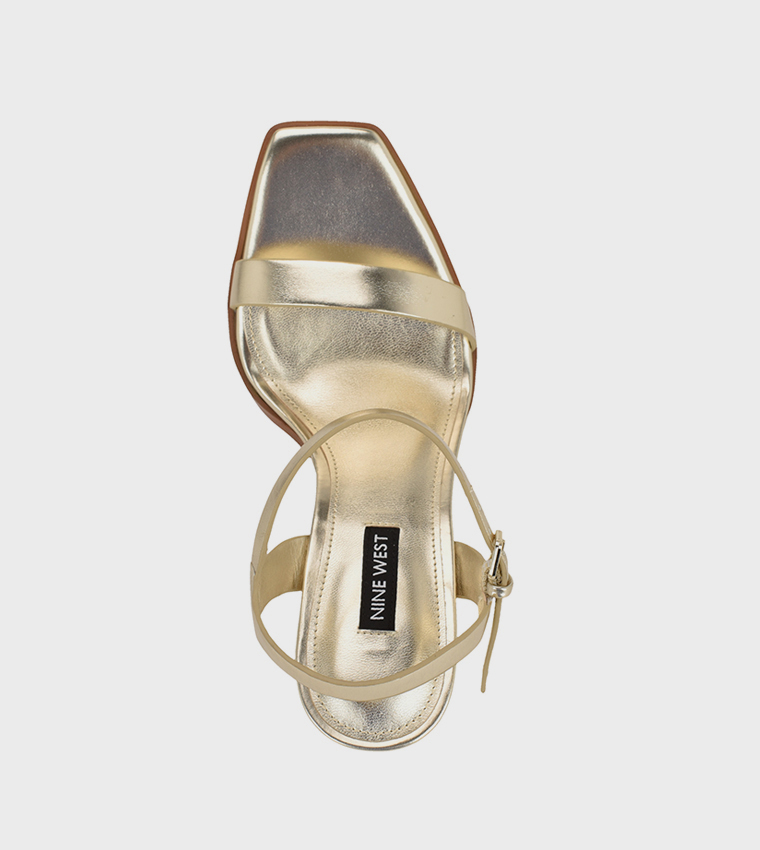 Nine West  Heels - Gold Heels