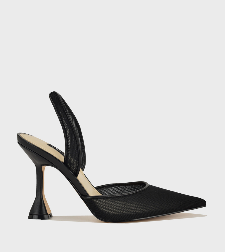KANSYP Pointed Toe Slingback Pumps