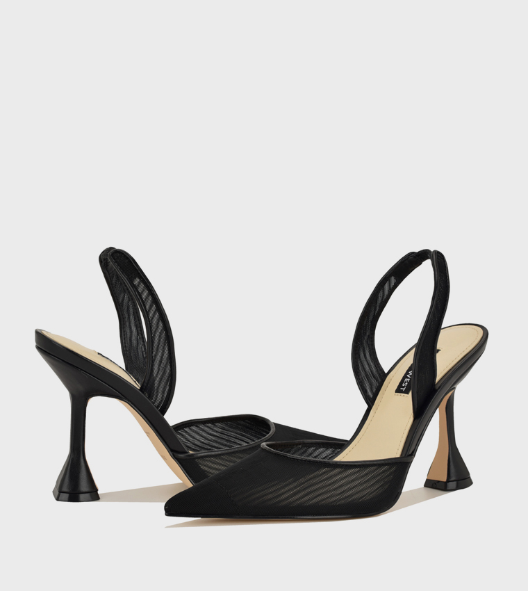 KANSYP Pointed Toe Slingback Pumps