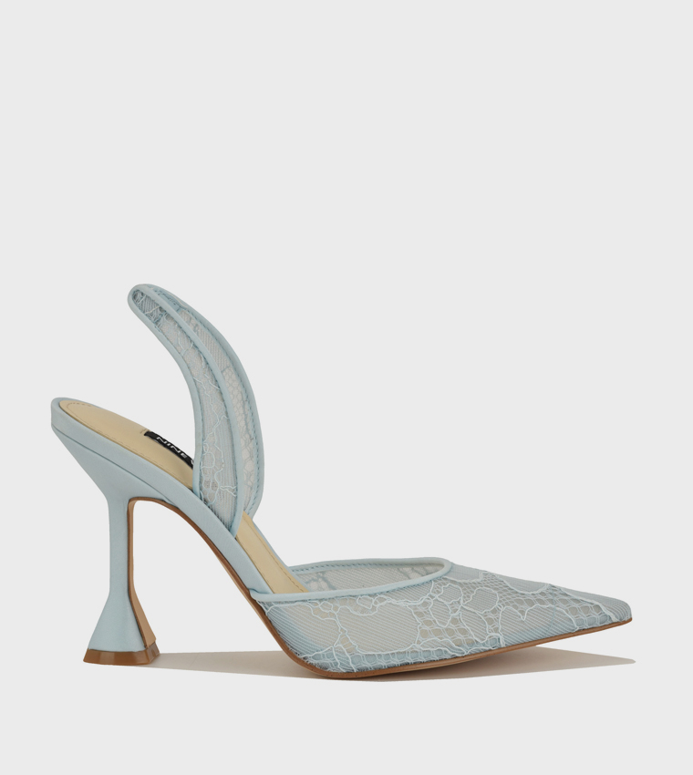 KANSYP Pointed Toe Slingback Pumps