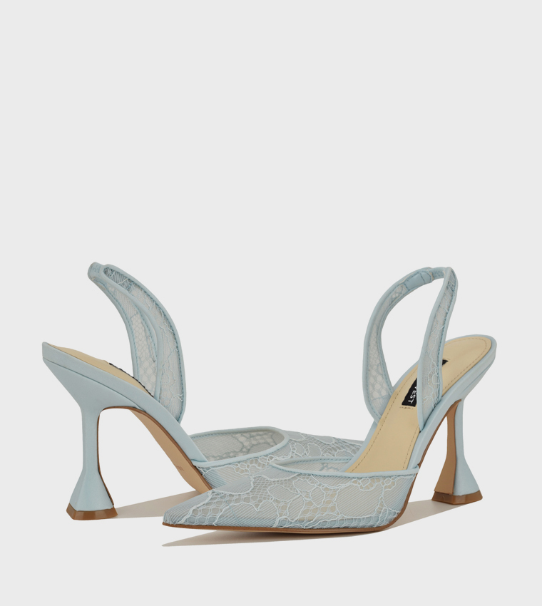 KANSYP Pointed Toe Slingback Pumps