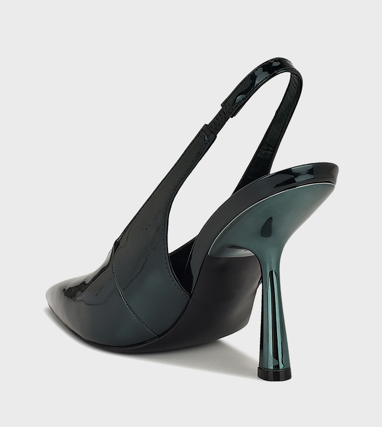 KATES Glossy Slingback Pumps