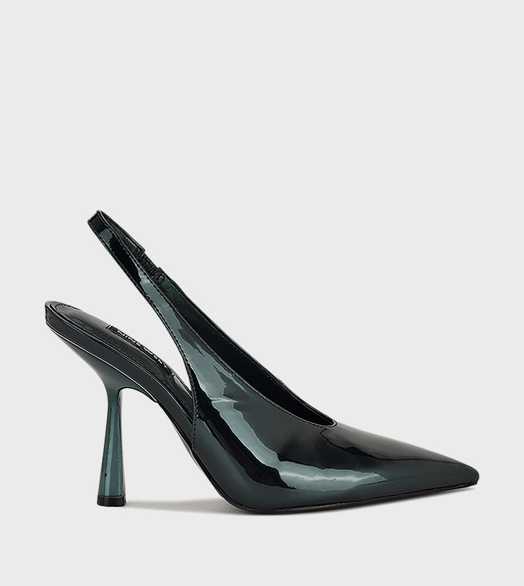 KATES Glossy Slingback Pumps