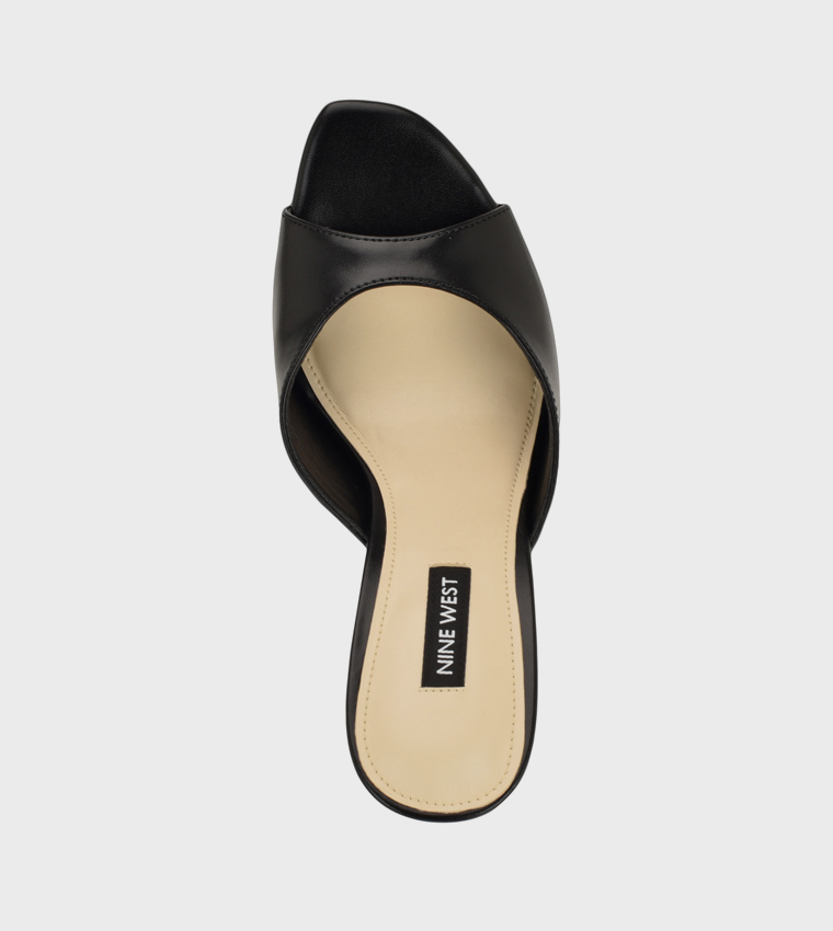 KISCO Textured Stiletto Heel Sandals