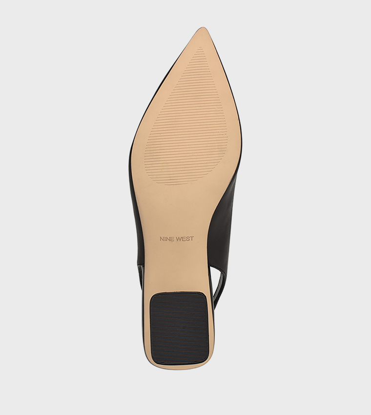 LAMINO Solid Slingback Pumps