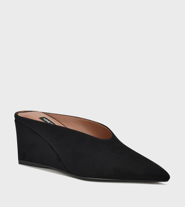 LANAH Mule Wedges