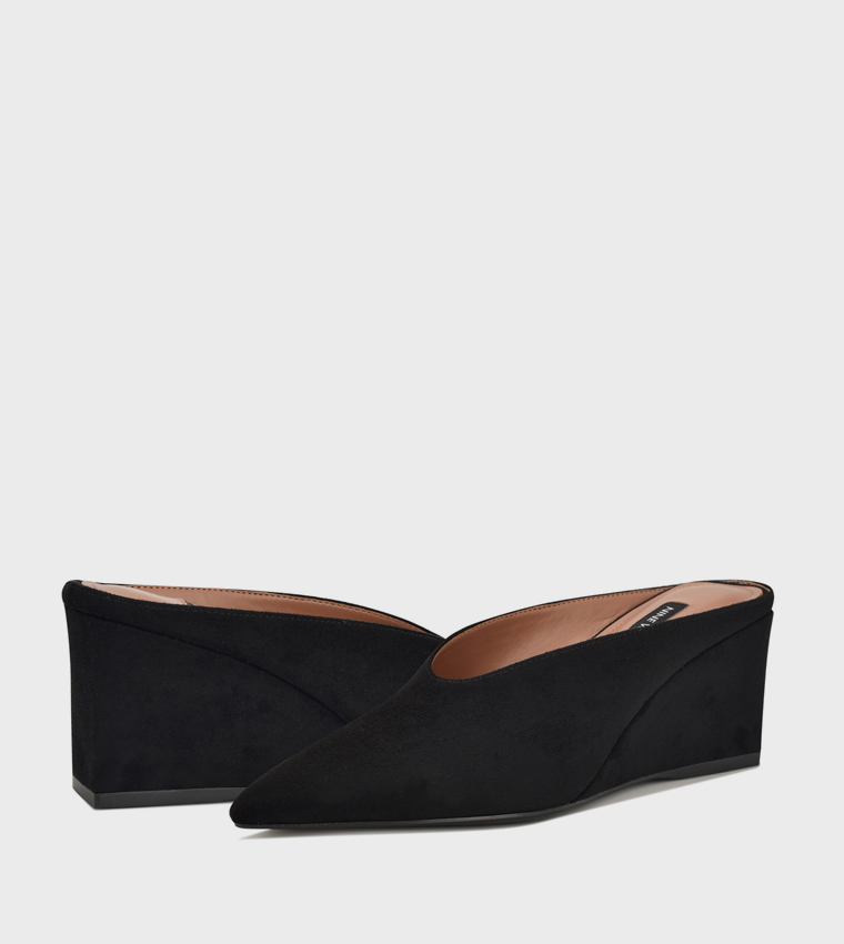 LANAH Mule Wedges