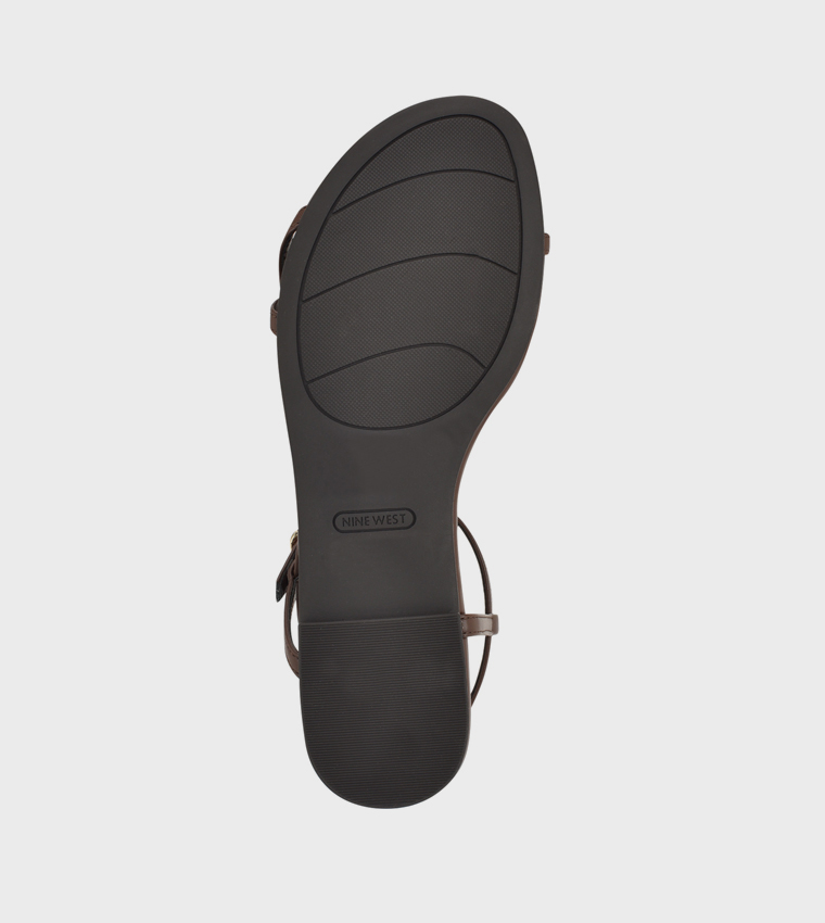 MASOW Ankle Strap Flat Sandals