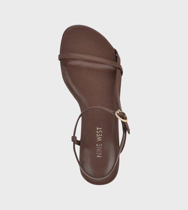 MASOW Ankle Strap Flat Sandals