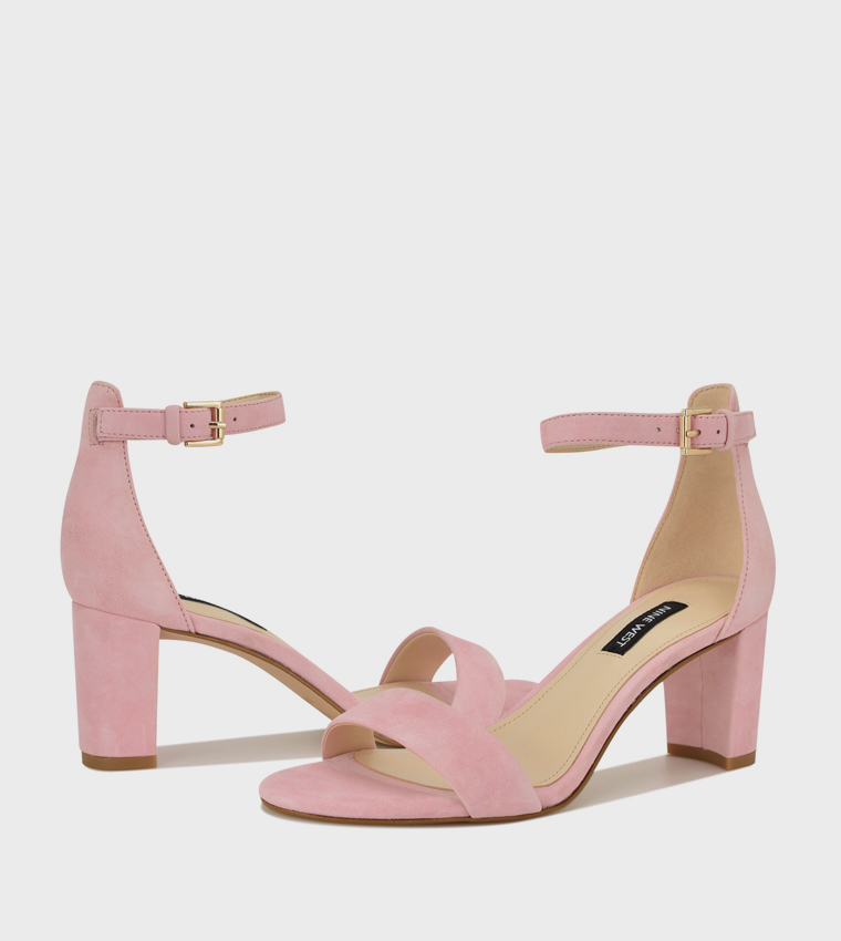 PRUCE Ankle Strap Heeled Sandals