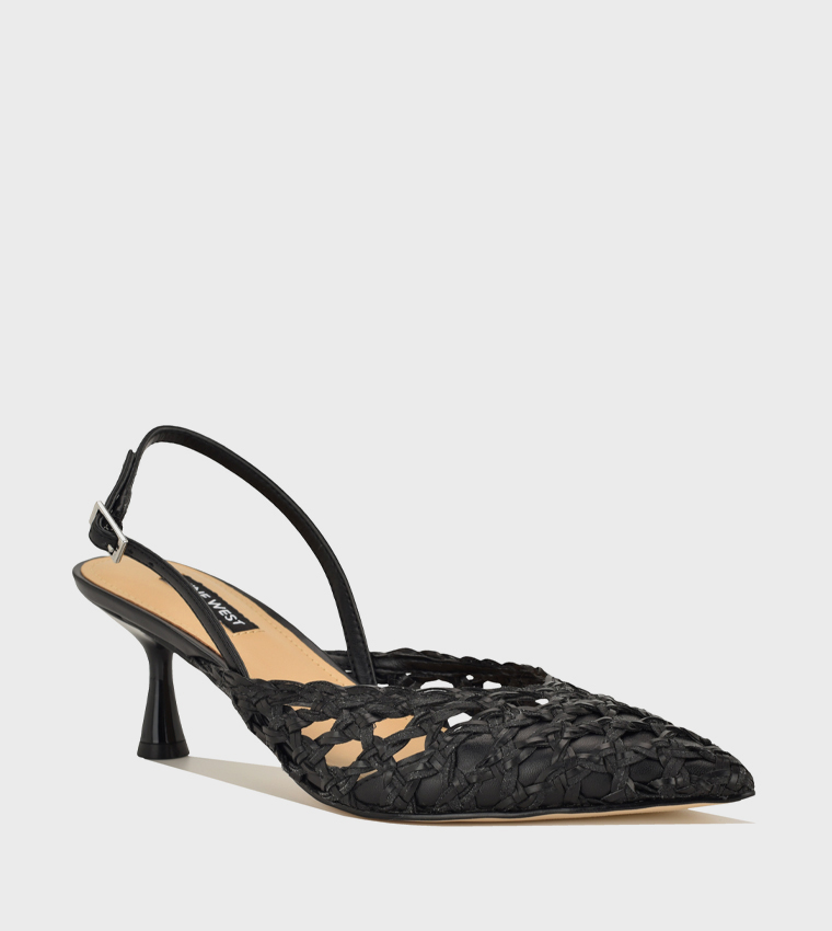 RANDELA Braided Slingback Pumps